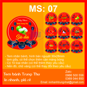 In tem nhân bánh trung thu giá rẻ tại TP. HCM